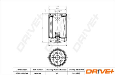 Dr!ve+ DP1110.11.0344 Číslo výrobce: DFL0344. EAN: 5907714199400.
