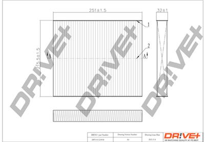 Dr!ve+ DP1110.12.0018 Číslo výrobce: DFC0018. EAN: 5907714162558.