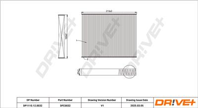 Dr!ve+ DP1110.12.0032 Číslo výrobce: DFC0032. EAN: 5907714163012.