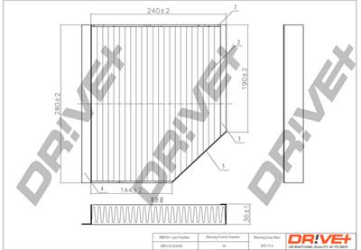 Dr!ve+ DP1110.12.0058 Číslo výrobce: DFC0058. EAN: 5907714162756.