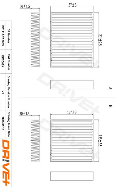 Dr!ve+ DP1110.12.0069 Číslo výrobce: DFC0069. EAN: 5907714162688.