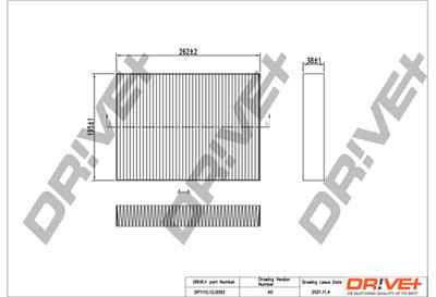 Dr!ve+ DP1110.12.0092 Číslo výrobce: DFC0092. EAN: 5907714152726.