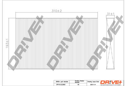 Dr!ve+ DP1110.12.0093 Číslo výrobce: DFC0093. EAN: 5907714152733.