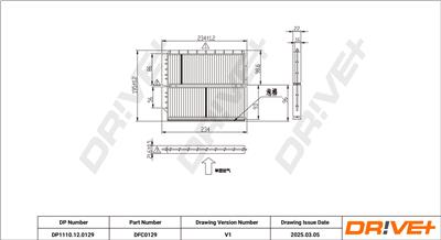 Dr!ve+ DP1110.12.0129 Číslo výrobce: DFC0129. EAN: 5907714153099.