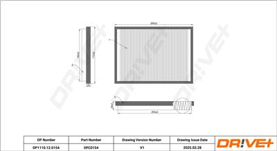 Dr!ve+ DP1110.12.0154 Číslo výrobce: DFC0154. EAN: 5907714153341.