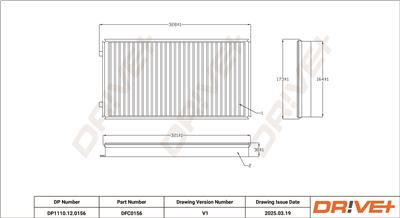 Dr!ve+ DP1110.12.0156 Číslo výrobce: DFC0156. EAN: 5907714153365.