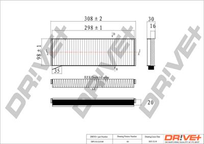 Dr!ve+ DP1110.12.0168 Číslo výrobce: DFC0067C. EAN: 5907714153488.