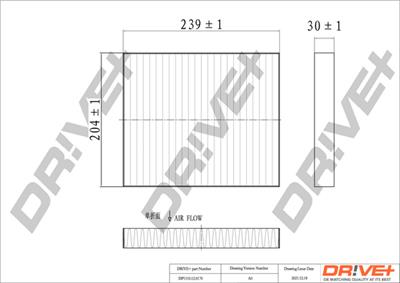 Dr!ve+ DP1110.12.0170 Číslo výrobce: DFC0170C. EAN: 5907714153501.