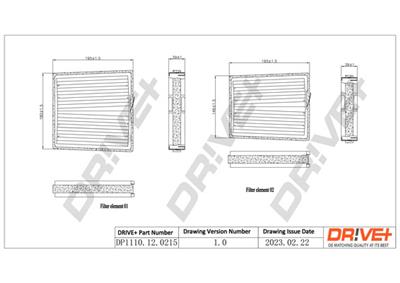 Dr!ve+ DP1110.12.0215 Číslo výrobce: DFC0215C. EAN: 5907714153952.