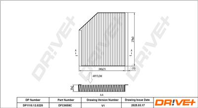 Dr!ve+ DP1110.12.0220 Číslo výrobce: DFC0058C. EAN: 5907714154003.