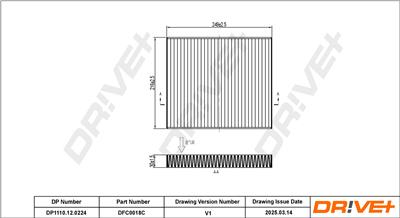 Dr!ve+ DP1110.12.0224 Číslo výrobce: DFC0018C. EAN: 5907714154041.