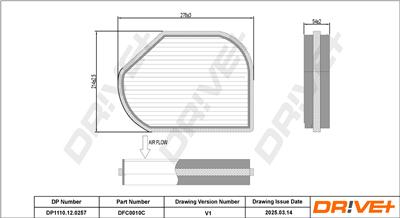 Dr!ve+ DP1110.12.0257 Číslo výrobce: DFC0010C. EAN: 5907714154379.