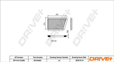 Dr!ve+ DP1110.12.0268 Číslo výrobce: DFC0365C. EAN: 5907714154485.