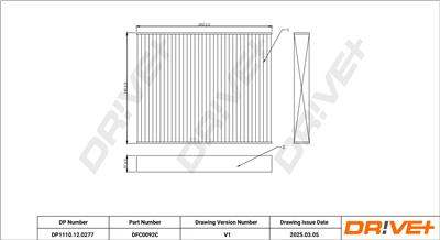 Dr!ve+ DP1110.12.0277 Číslo výrobce: DFC0092C. EAN: 5907714154577.