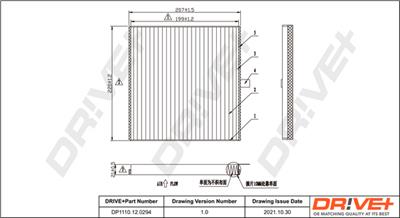 Dr!ve+ DP1110.12.0294 Číslo výrobce: DFC0105C. EAN: 5907714154744.
