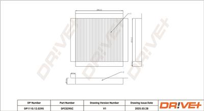Dr!ve+ DP1110.12.0295 Číslo výrobce: DFC0295C. EAN: 5907714154751.