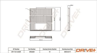 Dr!ve+ DP1110.12.0339 Číslo výrobce: DFC0339. EAN: 5907714166259.