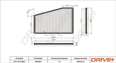 Dr!ve+ DP1110.12.0364 Číslo výrobce: DFC0364. EAN: 5907714166501.