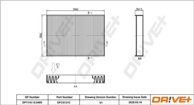 Dr!ve+ DP1110.12.0409 Číslo výrobce: DFC0131C.