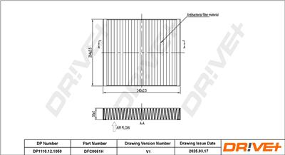 Dr!ve+ DP1110.12.1050 Číslo výrobce: DFC0061H. EAN: 7630556928348.