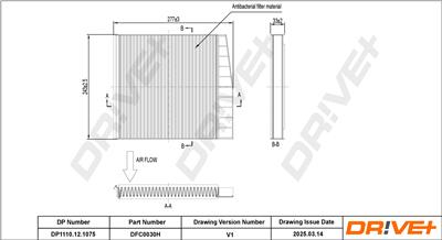 Dr!ve+ DP1110.12.1075 Číslo výrobce: DFC0030H. EAN: 7630556928591.
