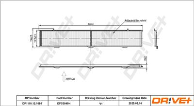 Dr!ve+ DP1110.12.1085 Číslo výrobce: DFC0049H. EAN: 7630556928690.