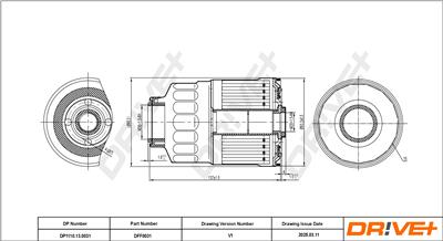 Dr!ve+ DP1110.13.0031 Číslo výrobce: DFF0031. EAN: 5907714164675.