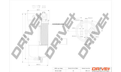 Dr!ve+ DP1110.13.0033 Číslo výrobce: DFF0033. EAN: 5907714164163.