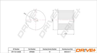 Dr!ve+ DP1110.13.0048 Číslo výrobce: DFF0048. EAN: 5907714164828.