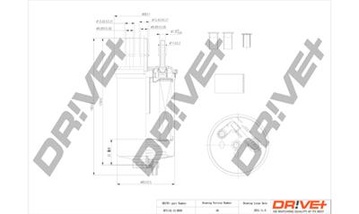 Dr!ve+ DP1110.13.0050 Číslo výrobce: DFF0050. EAN: 5907714164293.
