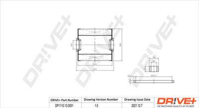 Dr!ve+ DP1110.13.0051 Číslo výrobce: DFF0051. EAN: 5907714164613.