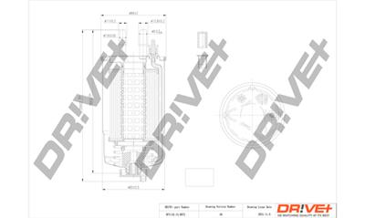 Dr!ve+ DP1110.13.0072 Číslo výrobce: DFF0072. EAN: 5907714164309.
