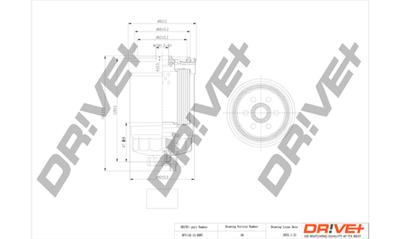 Dr!ve+ DP1110.13.0087 Číslo výrobce: DFF0087. EAN: 5907714164941.