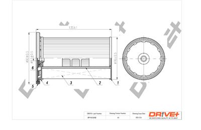 Dr!ve+ DP1110.13.0102 Číslo výrobce: DFF0102. EAN: 5907714154911.