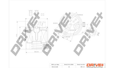 Dr!ve+ DP1110.13.0109 Číslo výrobce: DFF0109. EAN: 5907714154980.