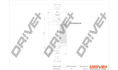 Dr!ve+ DP1110.13.0110 Číslo výrobce: DFF0110. EAN: 5907714154997.