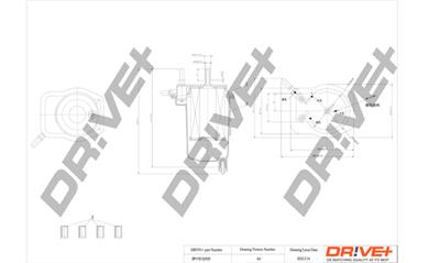 Dr!ve+ DP1110.13.0121 Číslo výrobce: DFF0121. EAN: 5907714155109.