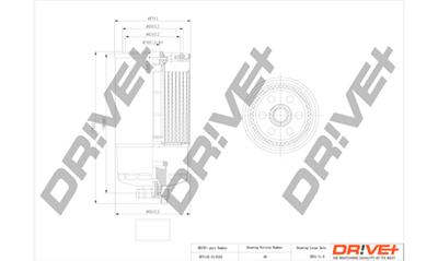 Dr!ve+ DP1110.13.0124 Číslo výrobce: DFF0124. EAN: 5907714155130.