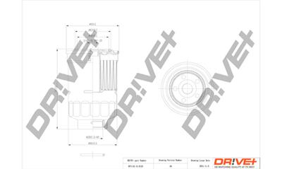 Dr!ve+ DP1110.13.0125 Číslo výrobce: DFF0125. EAN: 5907714155147.