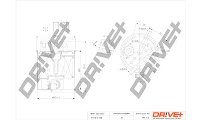 Dr!ve+ DP1110.13.0126 Číslo výrobce: DFF0126. EAN: 5907714155154.