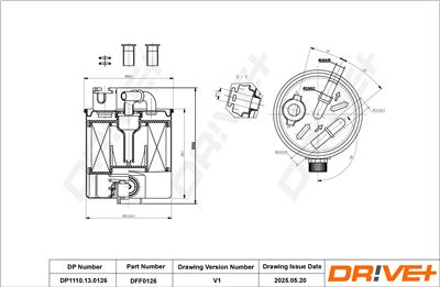 Dr!ve+ DP1110.13.0126 Číslo výrobce: DFF0126. EAN: 5907714155154.