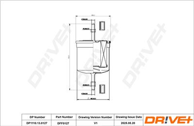 Dr!ve+ DP1110.13.0127 Číslo výrobce: DFF0127. EAN: 5907714155161.