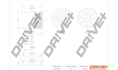 Dr!ve+ DP1110.13.0132 Číslo výrobce: DFF0132. EAN: 5907714155215.