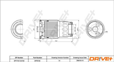 Dr!ve+ DP1110.13.0134 Číslo výrobce: DFF0134. EAN: 5907714155239.