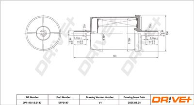 Dr!ve+ DP1110.13.0147 Číslo výrobce: DFF0147. EAN: 5907714155369.