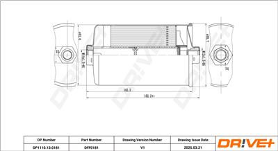 Dr!ve+ DP1110.13.0181 Číslo výrobce: DFF0181. EAN: 5907714168451.