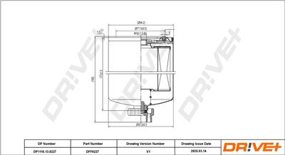 Dr!ve+ DP1110.13.0227 Číslo výrobce: DFF0227. EAN: 5907714168918.