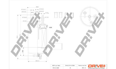 Dr!ve+ DP1110.13.0264 Číslo výrobce: DFF0264. EAN: 5907714169281.