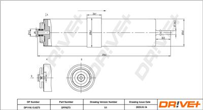 Dr!ve+ DP1110.13.0273 Číslo výrobce: DFF0273. EAN: 5907714169373.
