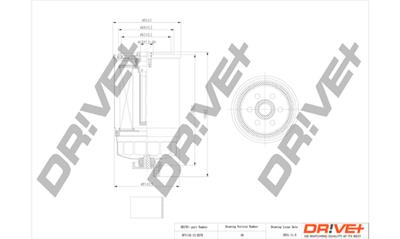 Dr!ve+ DP1110.13.0278 Číslo výrobce: DFF0278. EAN: 5907714169427.